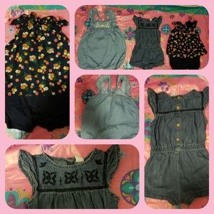 Baby Gap 12 -18 month rompers